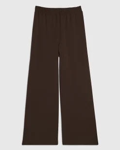 Brown Wide Leg Trousers