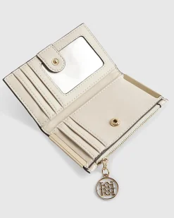 Cream Floral Mini Purse