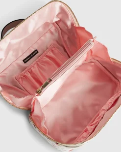 Cream J'adore Makeup Bag