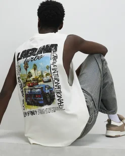 Cream Laguna Turbo Tank Top