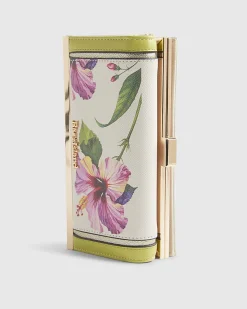 Cream Neon Pop Orchid Purse