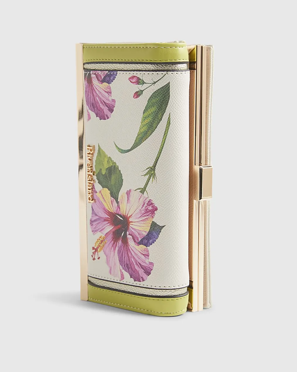 Cream Neon Pop Orchid Purse