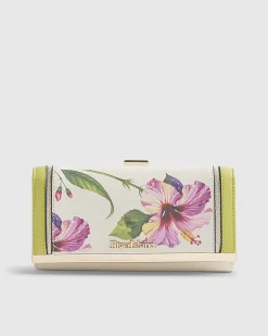 Cream Neon Pop Orchid Purse