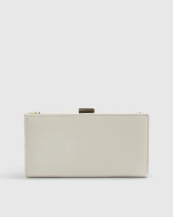 Cream Neon Pop Orchid Purse