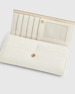 Cream Neon Pop Orchid Purse