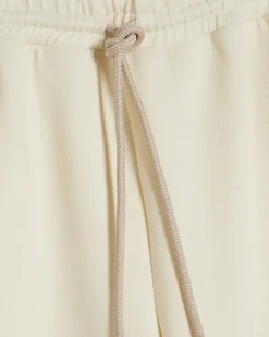 Cream Premium Jersey Twill Joggers