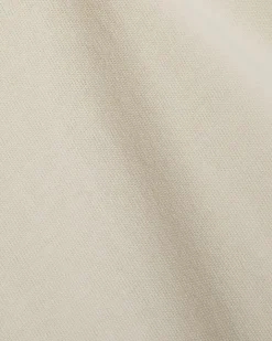 Cream Regular Fit Crew Neck T-Shirt