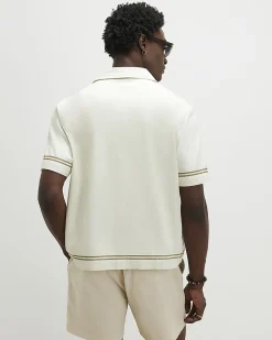 Cream Regular Fit Shorter Length Shorts