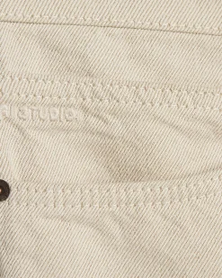 Cream RI Studio Loose Fit Twist Jeans