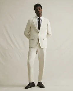 Cream Slim Fit Premium Suit Jacket