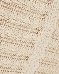 Cream Tape Yarn Knit Jumper