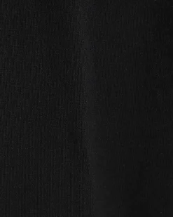 Girls Black RI Waistband Flared Trousers