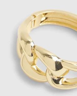 Gold Chain Detail Bracelet