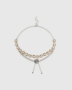 Gold Chain Flower Belt