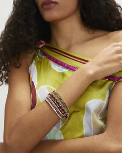 Gold Diamante Bracelet Multipack