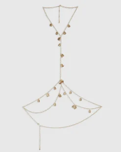 Gold Flower Body Chain