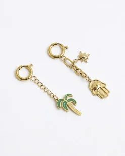 Gold Pack Of 2 Bikini Charms