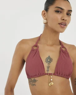 Gold Pack Of 2 Sun & Shell Bikini Charms