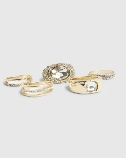 Gold Rings Multipack
