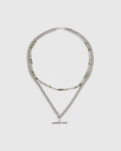 Green Beaded Necklace