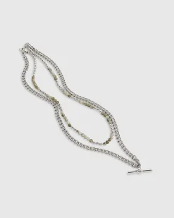Green Beaded Necklace