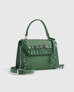 Green Clover Mini Tote Bag