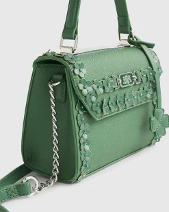 Green Clover Mini Tote Bag