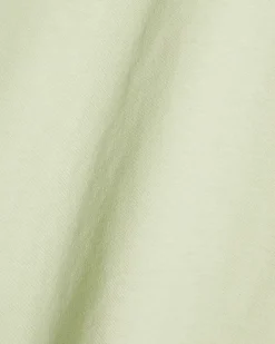 Green Cotton Grown On Sleeve T-Shirt