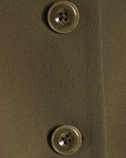 Green Fitted Waistcoat