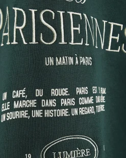 Green Les Parisiennes Sweatshirt