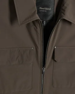 Green Muscle Fit Shacket