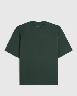 Green Oversized Cotton Heavyweight T-Shirt