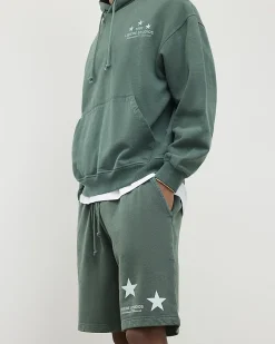 Green Oversized Fit Lisiere Studios Shorts