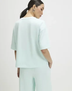 Green Premium Boxy Clean T-Shirt