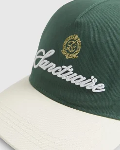 Green Sanctuaire Crest Cap