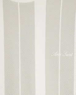 Green Slim Fit Textured Stripe T-Shirt