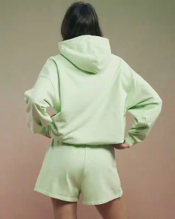 Green Year Zero Embellished Shorts