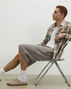 Grey Bermuda Shorts