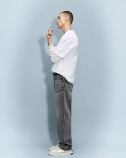 Grey Loose Fit Jeans