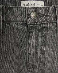 Grey Loose Fit Jeans