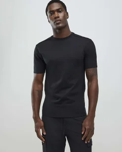 Grey Muscle Fit Crew Neck T-Shirts 3 Pack