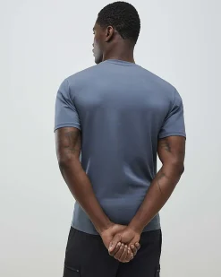 Grey Muscle Fit Crew Neck T-Shirts 3 Pack
