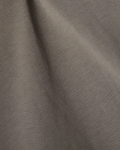 Grey Oversized Cotton Crew Neck T-Shirt