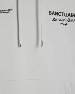 Grey Oversized Fit Sanctuaire Hoodie