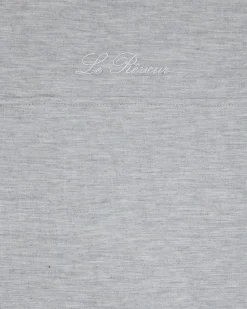 Grey Oversized Premium Embroidered Sweatshirt