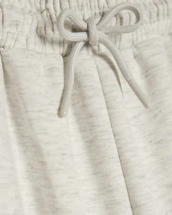 Grey Premium Drawstring Wide Leg Joggers