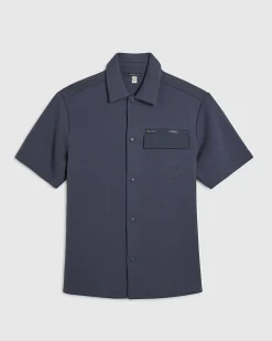 Grey Premium Regular Fit Short Sleeve Shirt