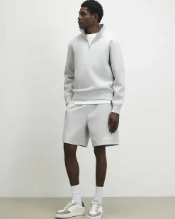 Grey Regular Fit Funnel Sweatshirt