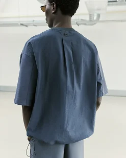 Grey RI Studio Oversized Cotton Blend T-Shirt