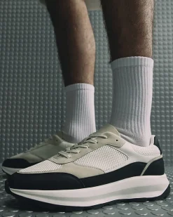 Grey Runner Trainers